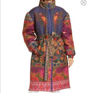 Farm Rio multicolor patchwork jacket